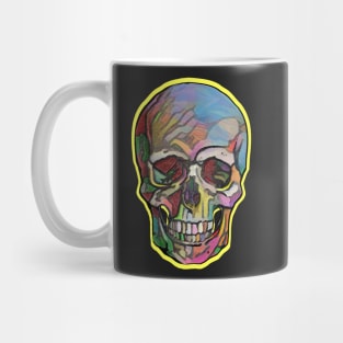 The Happy Skull (Yellow) Mug